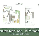 Apartment 360 Grad By Teamgeist Apartmenthaus - Familienfreundlich - Direkt Am Mitten Im Naturpark - Wassersportaktivitaeten Vor Ort Kolberg