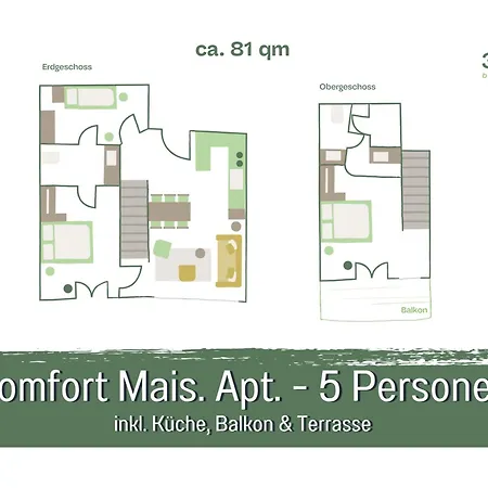Apartment 360 Grad By Teamgeist Apartmenthaus - Familienfreundlich - Direkt Am Mitten Im Naturpark - Wassersportaktivitaeten Vor Ort Kolberg