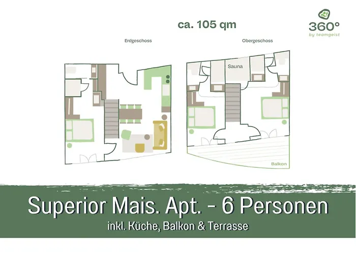 Apartman 360 Grad By Teamgeist Apartmenthaus - Familienfreundlich - Direkt Am Mitten Im Naturpark - Wassersportaktivitaeten Vor Ort