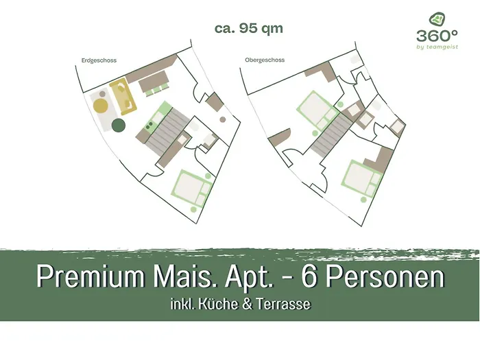 Apartman 360 Grad By Teamgeist Apartmenthaus - Familienfreundlich - Direkt Am Mitten Im Naturpark - Wassersportaktivitaeten Vor Ort