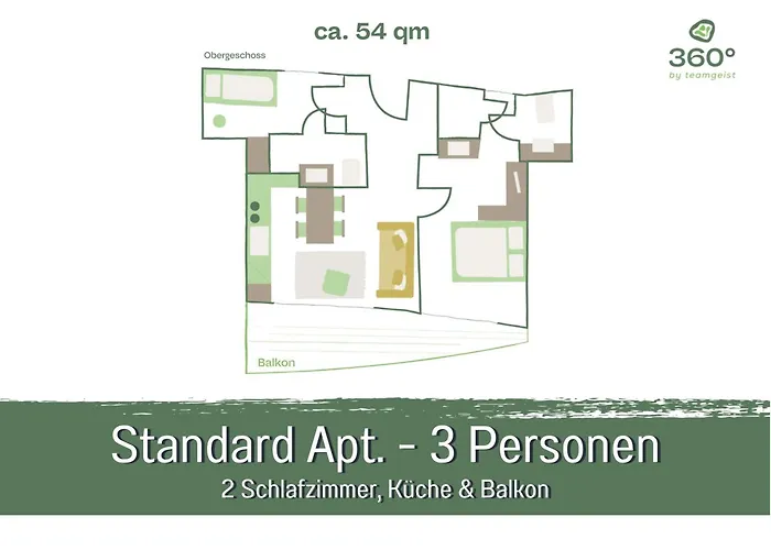 Apartman 360 Grad By Teamgeist Apartmenthaus - Familienfreundlich - Direkt Am Mitten Im Naturpark - Wassersportaktivitaeten Vor Ort Kolberg